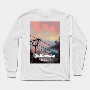 Gatlinburg, Tennessee travel poster. Long Sleeve T-Shirt